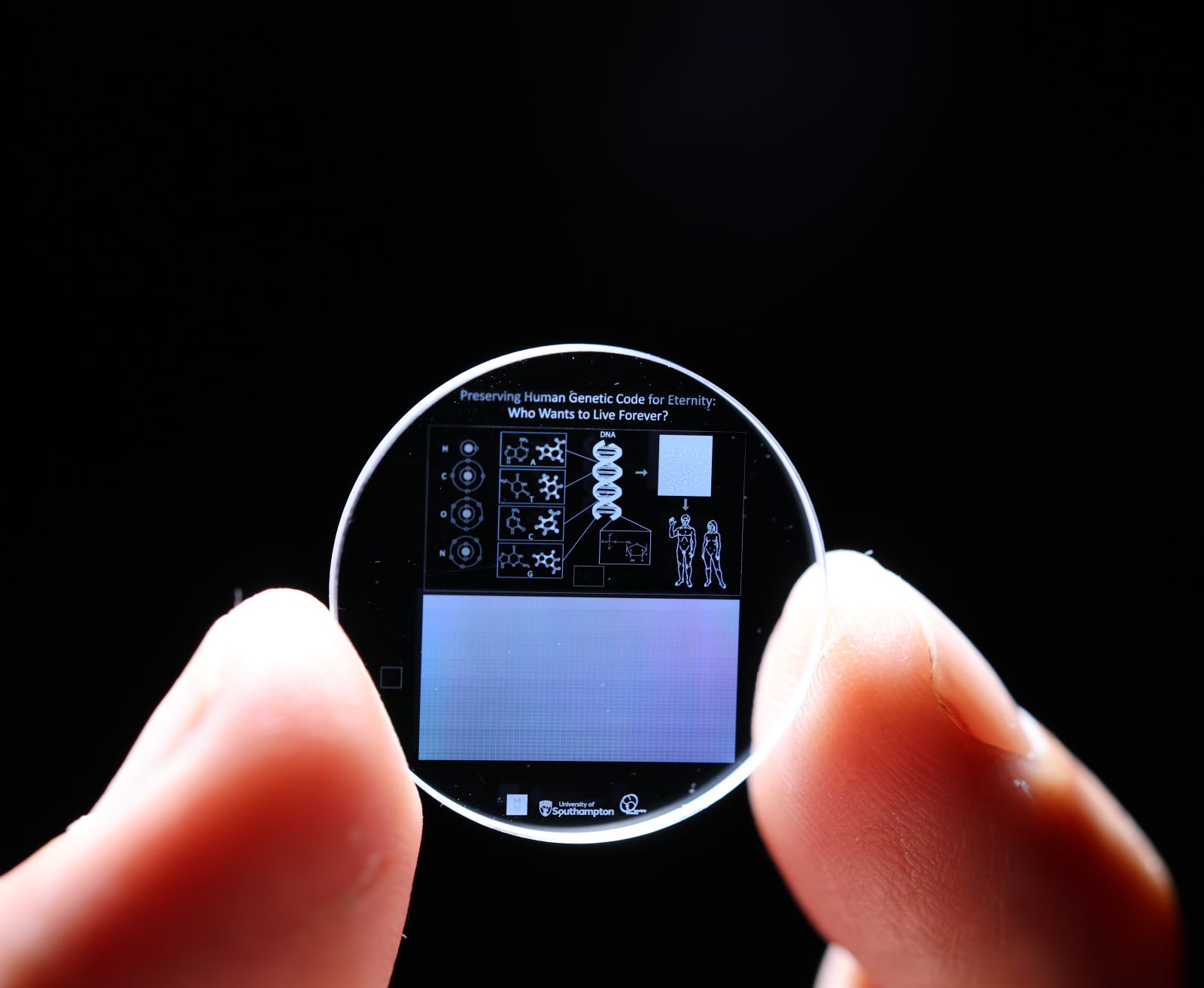 The human genome stored in a time capsule