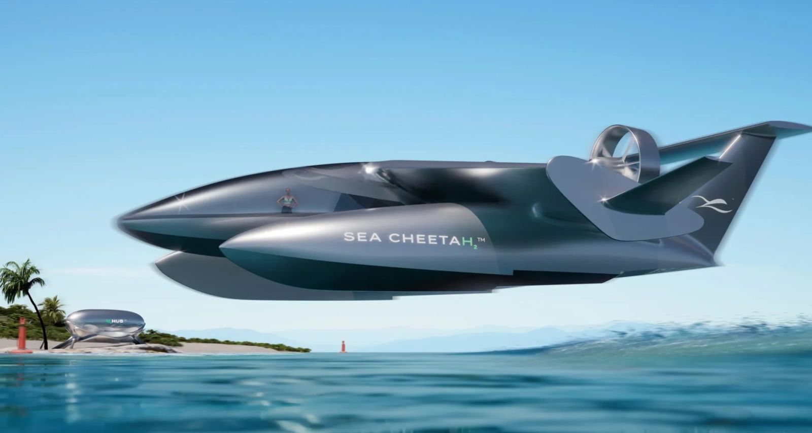 This strange flying ship could revolutionize maritime transport
