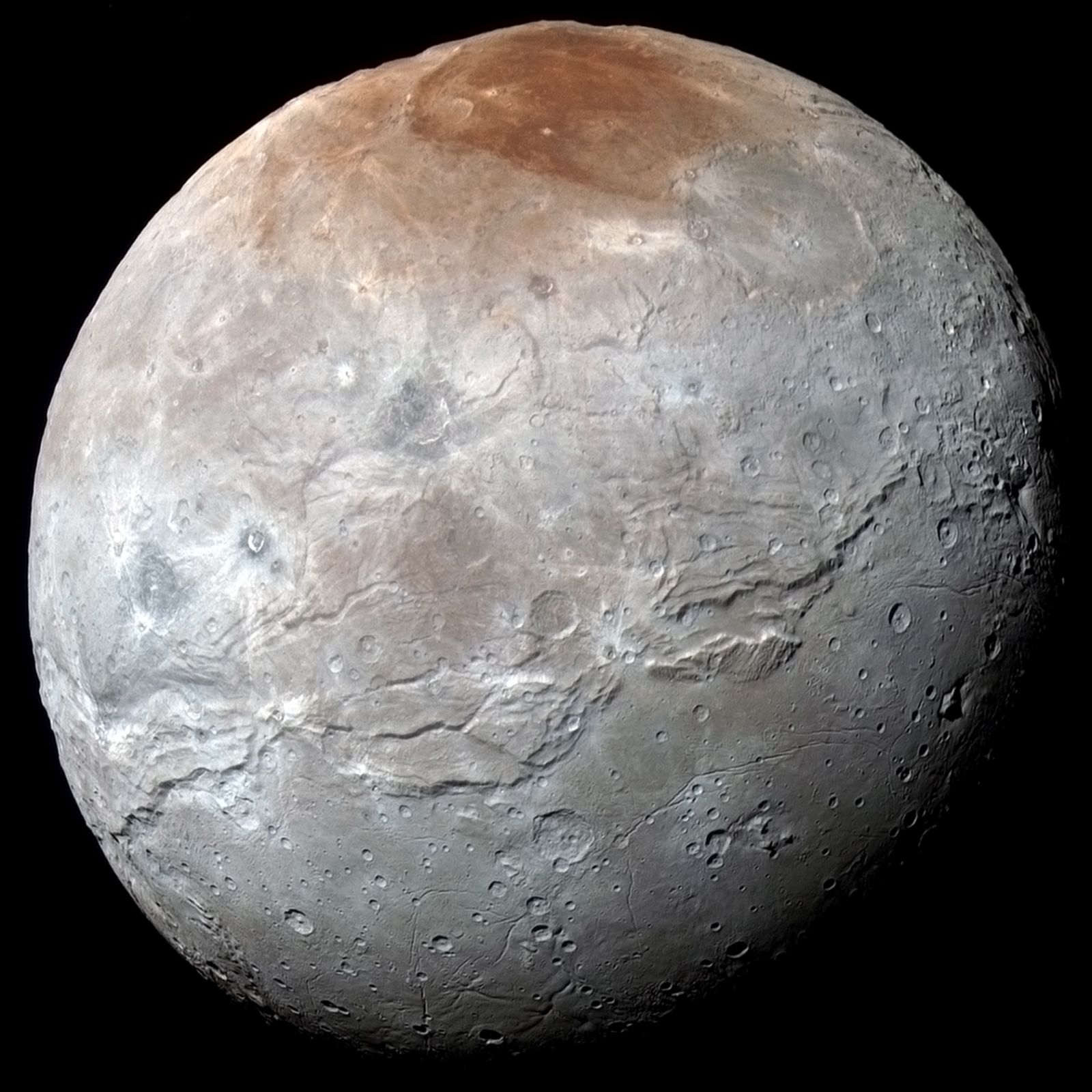 Discovery of life-like chemistry on Charon, Pluto's moon