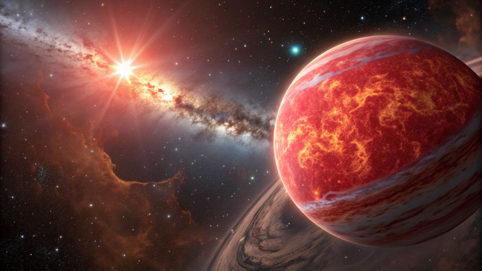 Este planeta, jovem demais para existir, desafia as leis da astronomia 🪐