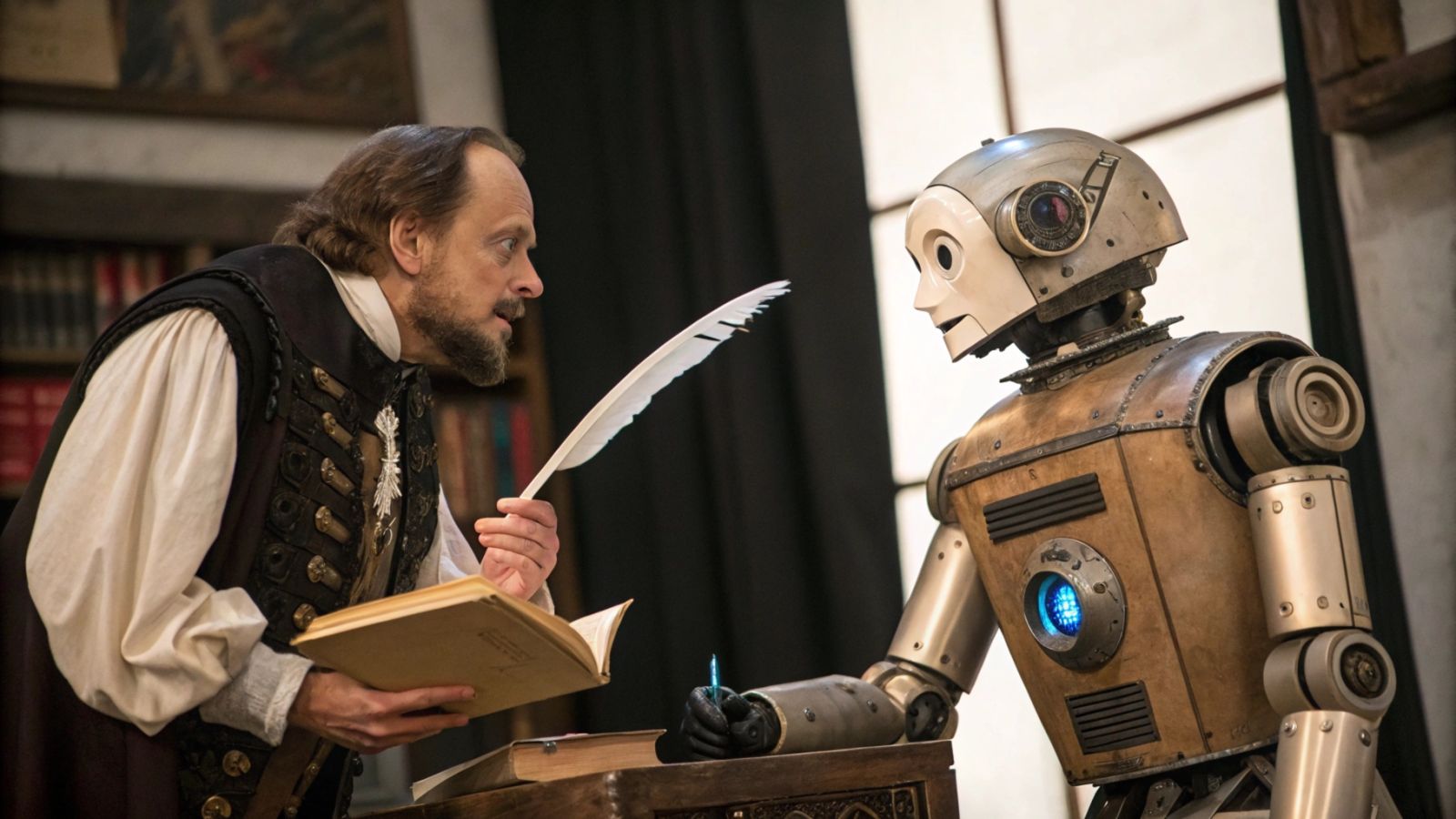 Uma versão obsoleta do ChatGPT considerada mais humana que Shakespeare 📜