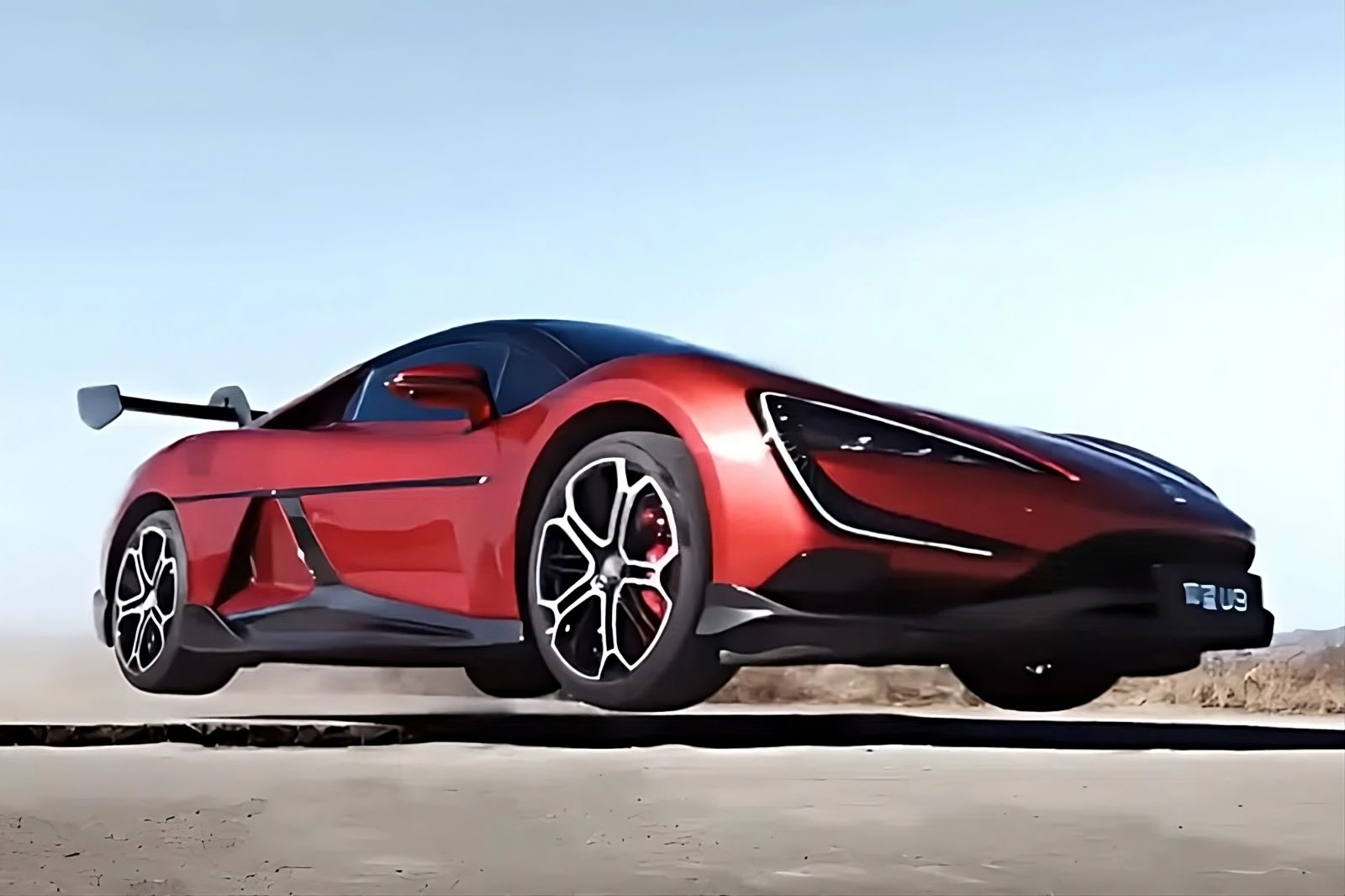 Video: This car can jump over obstacles at 75 mph 🦘