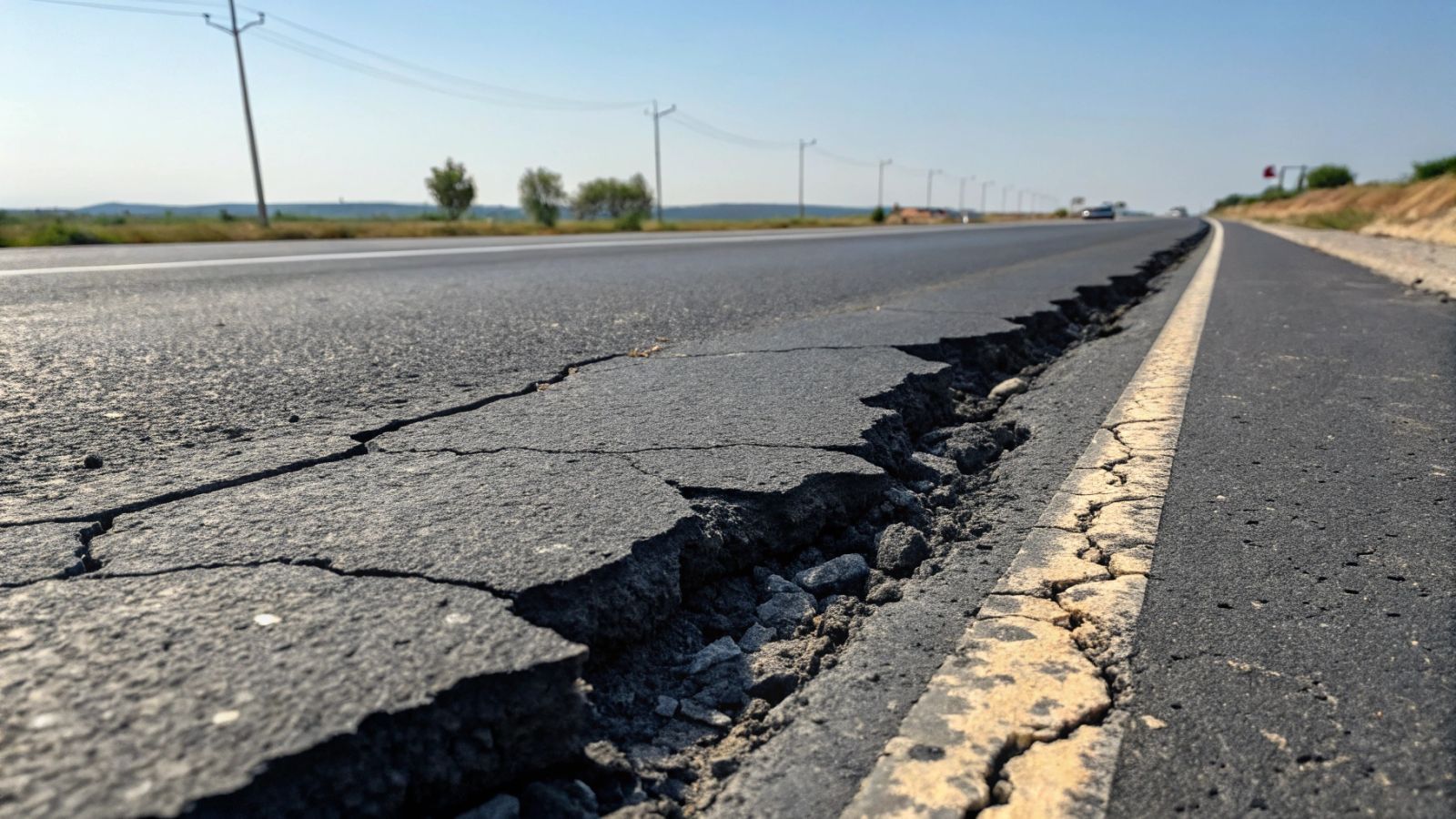 This self-healing asphalt prevents potholes from forming 🚗