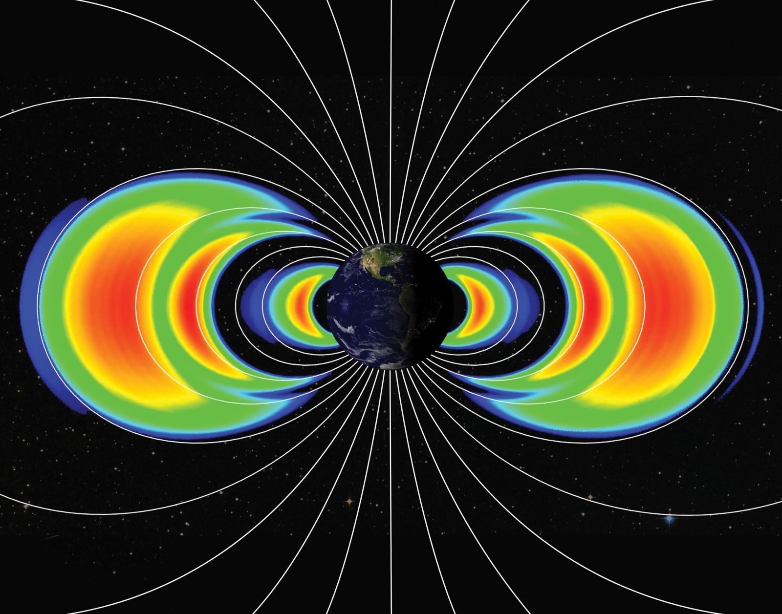 Uma tempestade solar gerou impressionantes cinturões de radiação ao redor da Terra 🌍