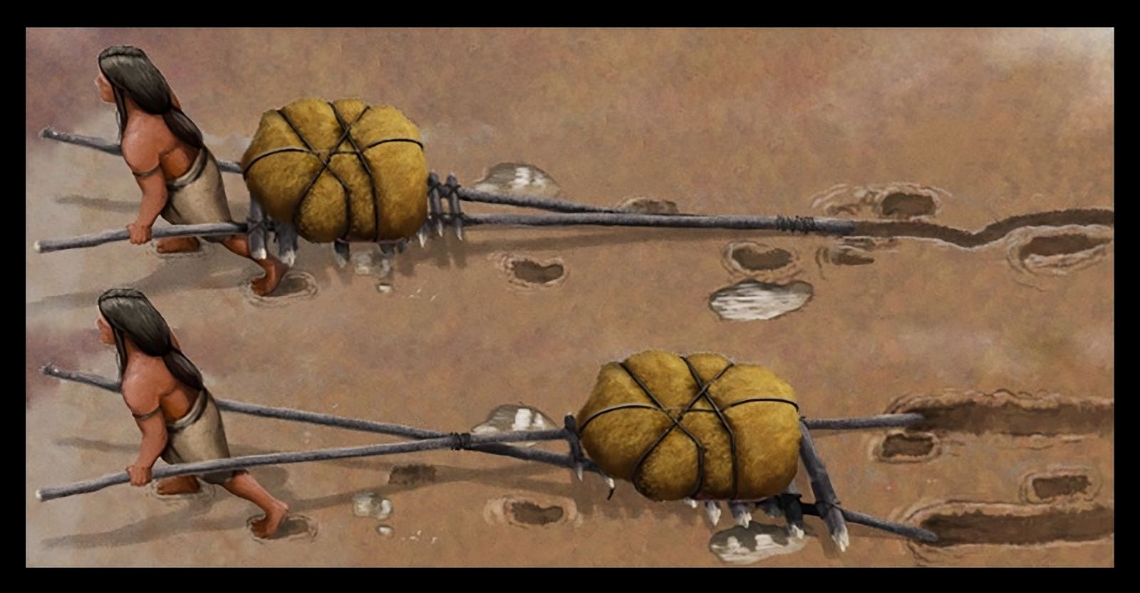 Discovery of a 22,000-year-old transportation technology 🧐