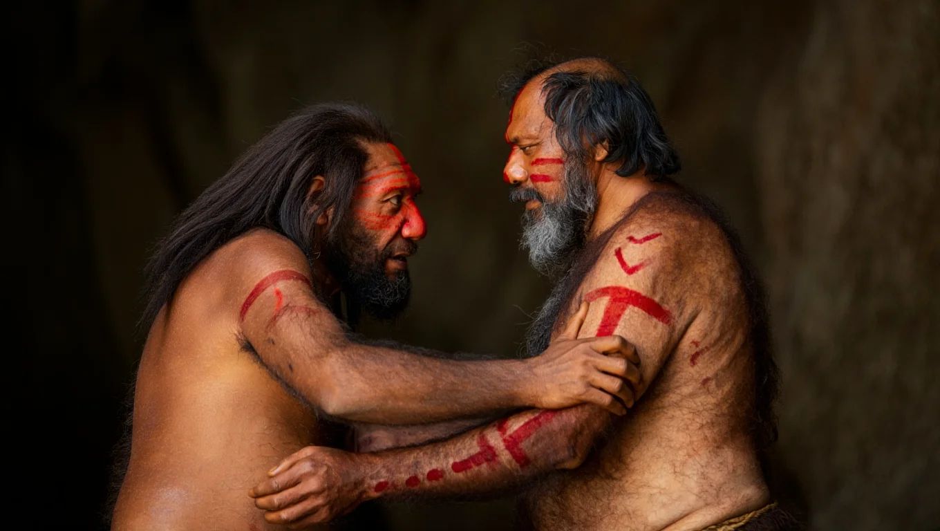 Neandertal e Sapiens: uma colaboração inesperada há 100 mil anos 🤝
