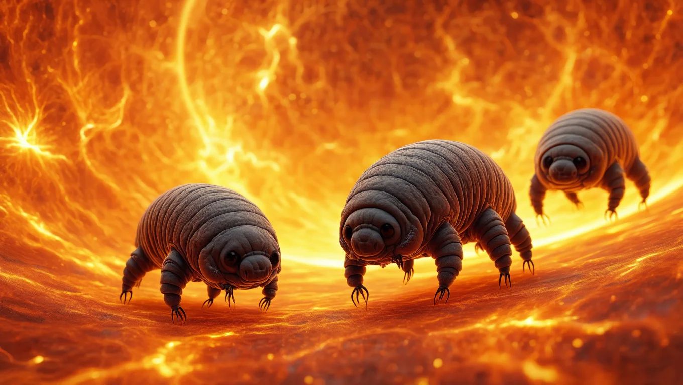 Genetically modified tardigrades to survive... on the Sun ☀️