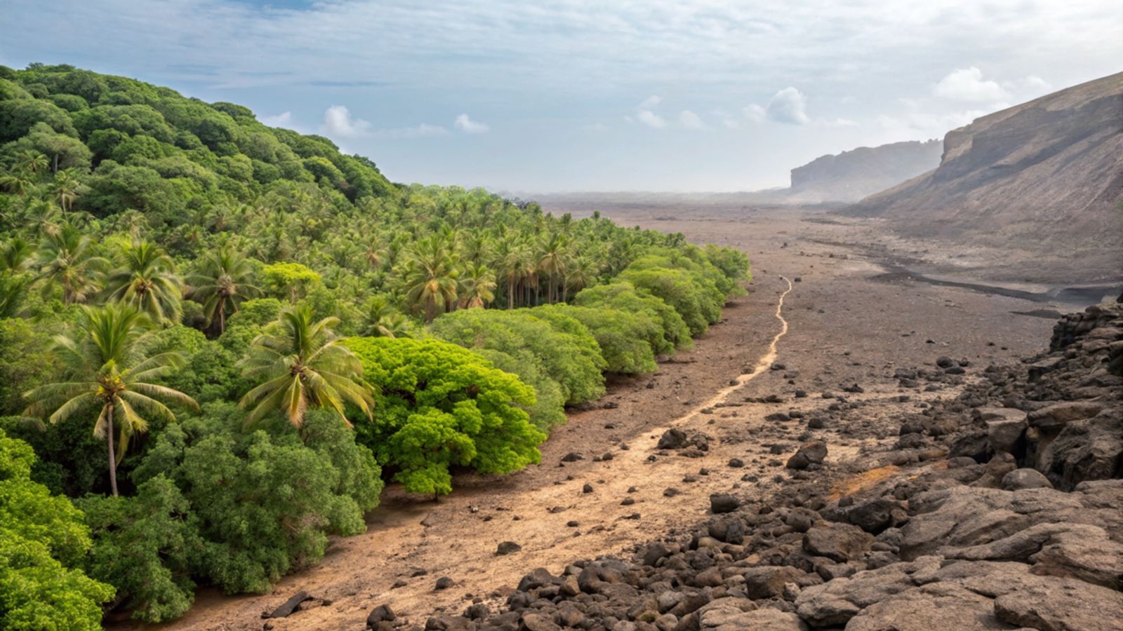 The green past of the world's largest desert 🐪