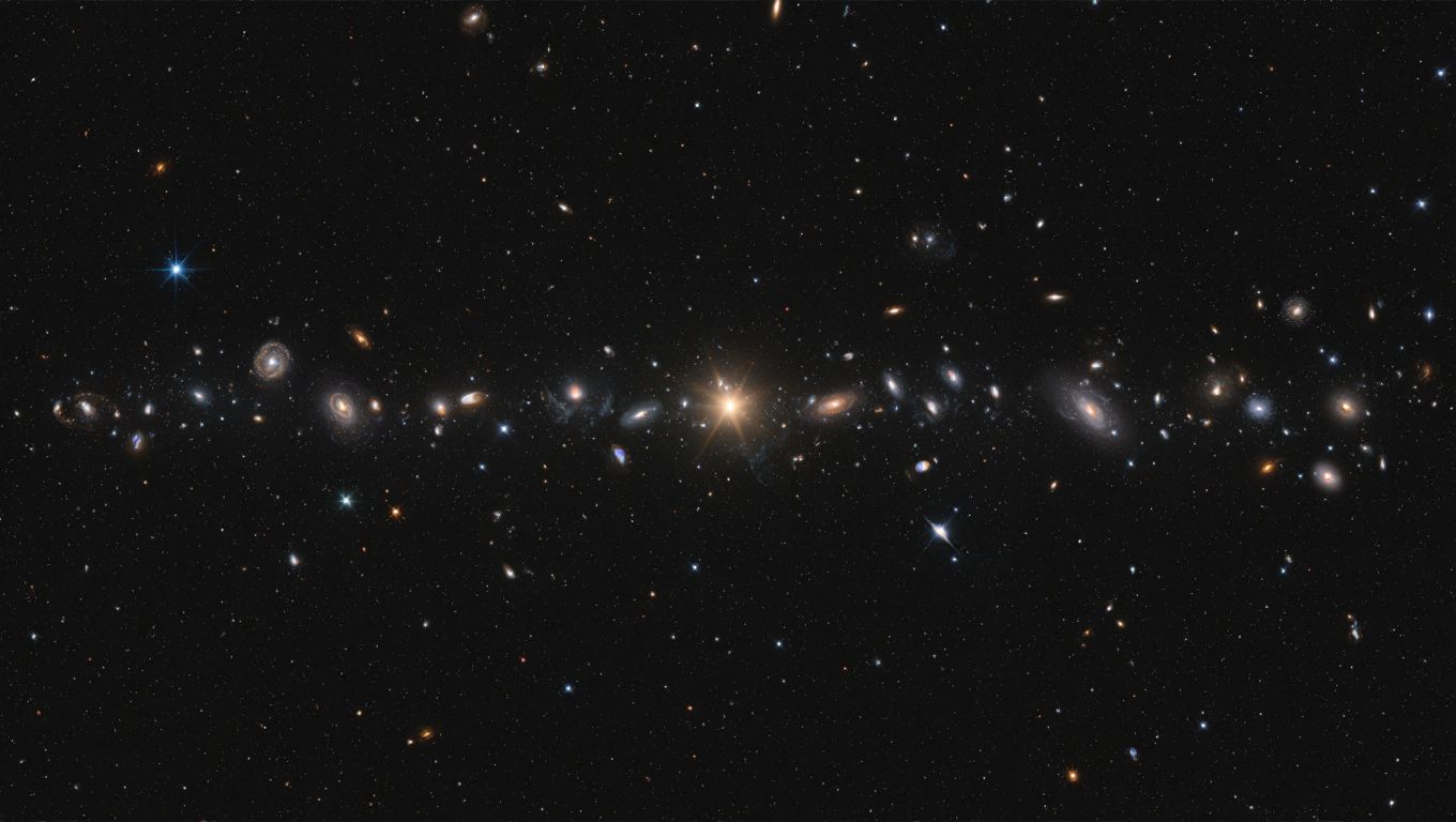 A gigantic 10-billion-light-year wall in the Universe 🔭