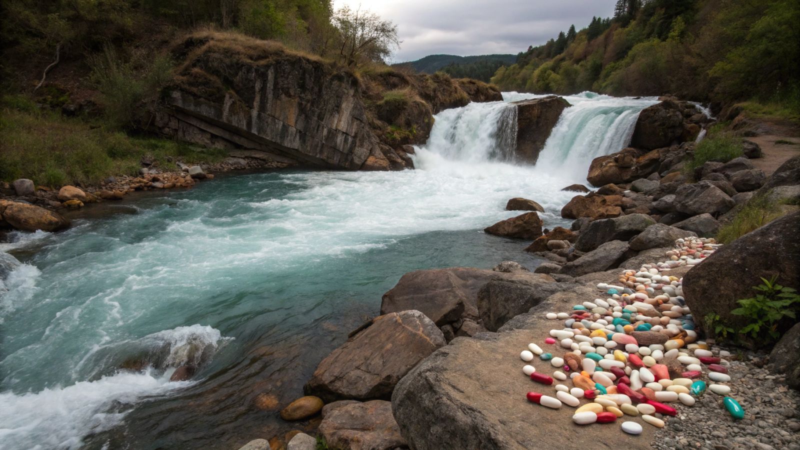 Our antibiotics are contaminating rivers worldwide 💊