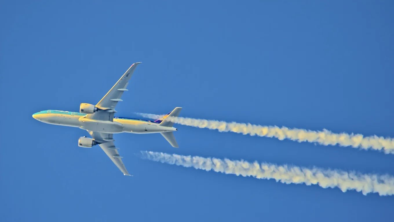Could commercial aircraft spread particles to cool the Earth? ✈️