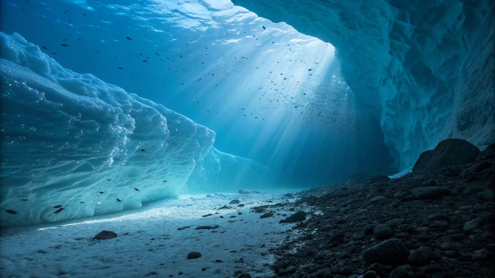 The impact of melting ice on underwater light: an invisible threat 🌊