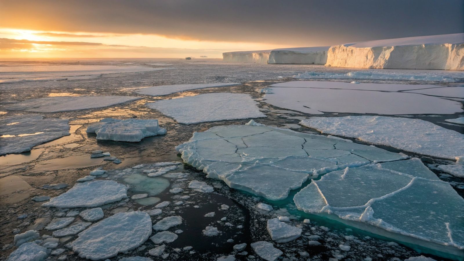 🌡️ L'Antarctique a perdu 13 000 km² de glace "ancrée"