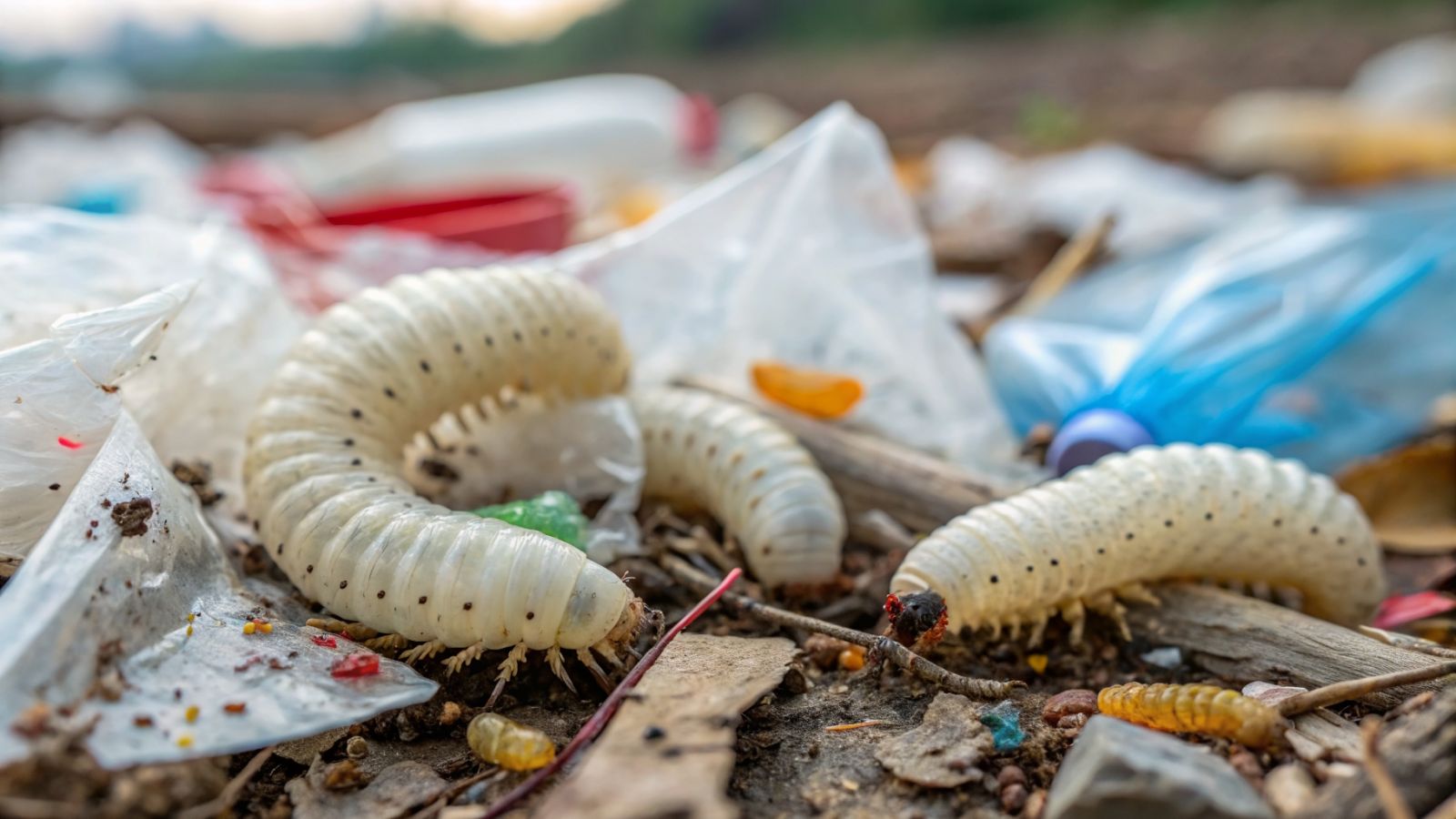 🐛 Ces chenilles "plastivores" transforment le plastique en graisse corporelle