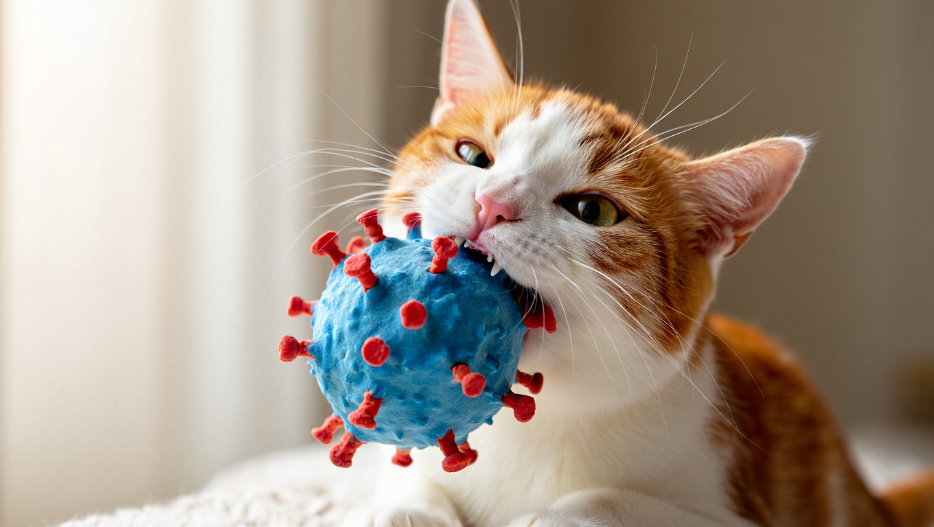 🐱 Ce chat a aidé à découvrir un virus inconnu… deux fois !