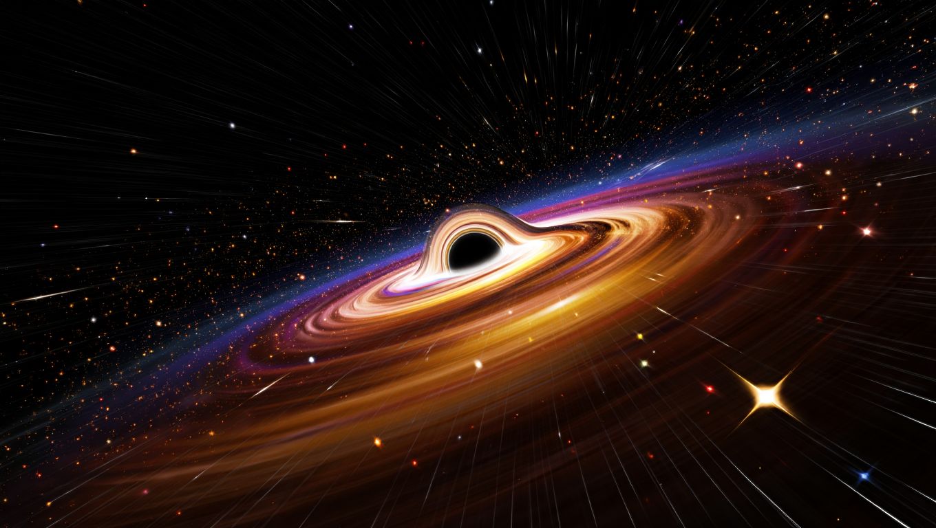 ⚫ Vertigineux: ce trou noir a été propulsé à 180 000 km/h