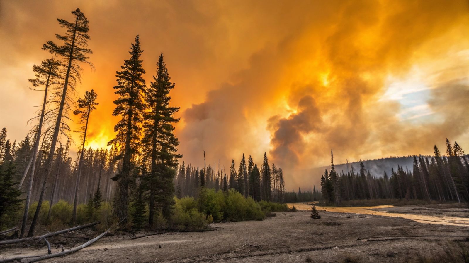 🔥 Les feux de forêt de 2023 au Canada ont tué près de 70 000 personnes, jusqu'en Europe