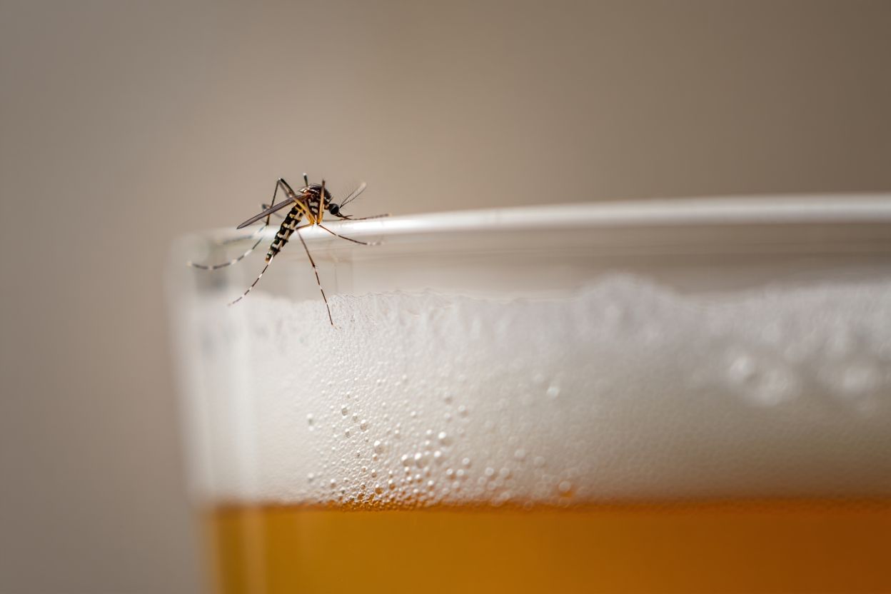 🍺 Surprenant : boire de la bière attire les moustiques