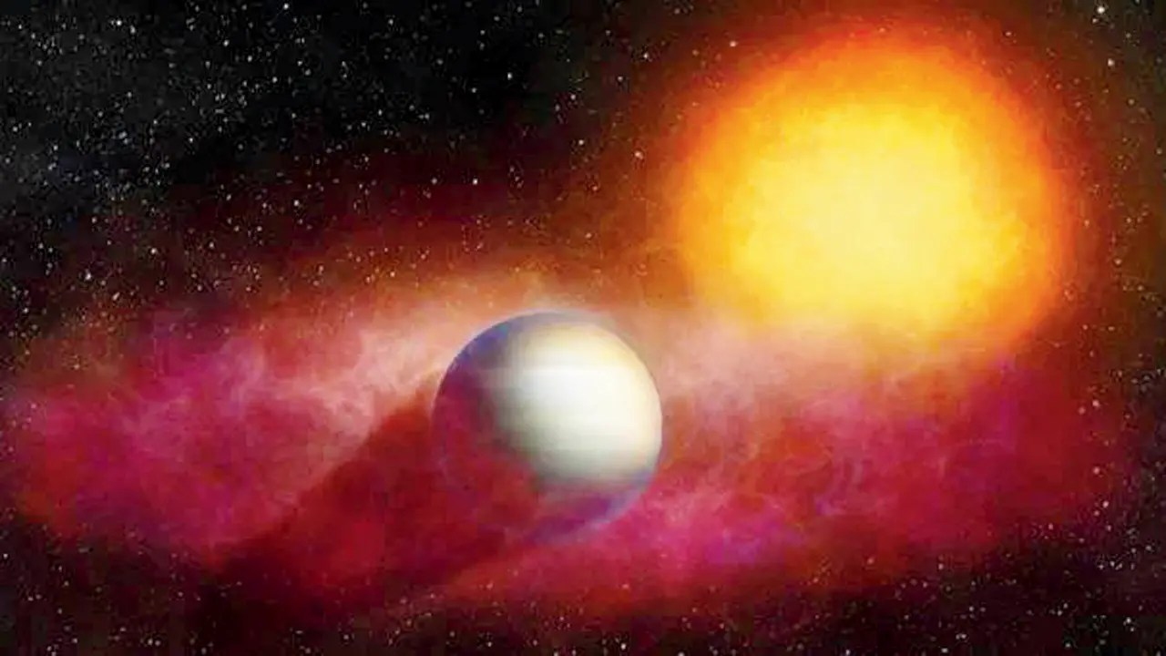 🪐 Vazamento de hélio no exoplaneta WASP-107b