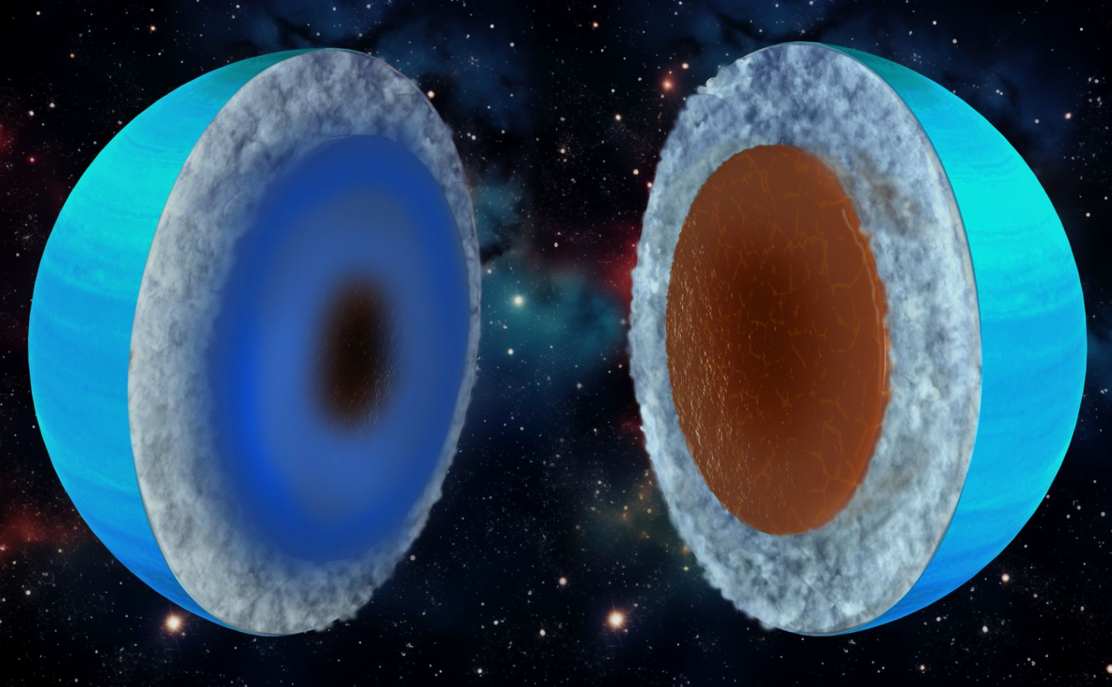 🪐 Uranus e Netuno são realmente gigantes de gelo? Não é tão certo