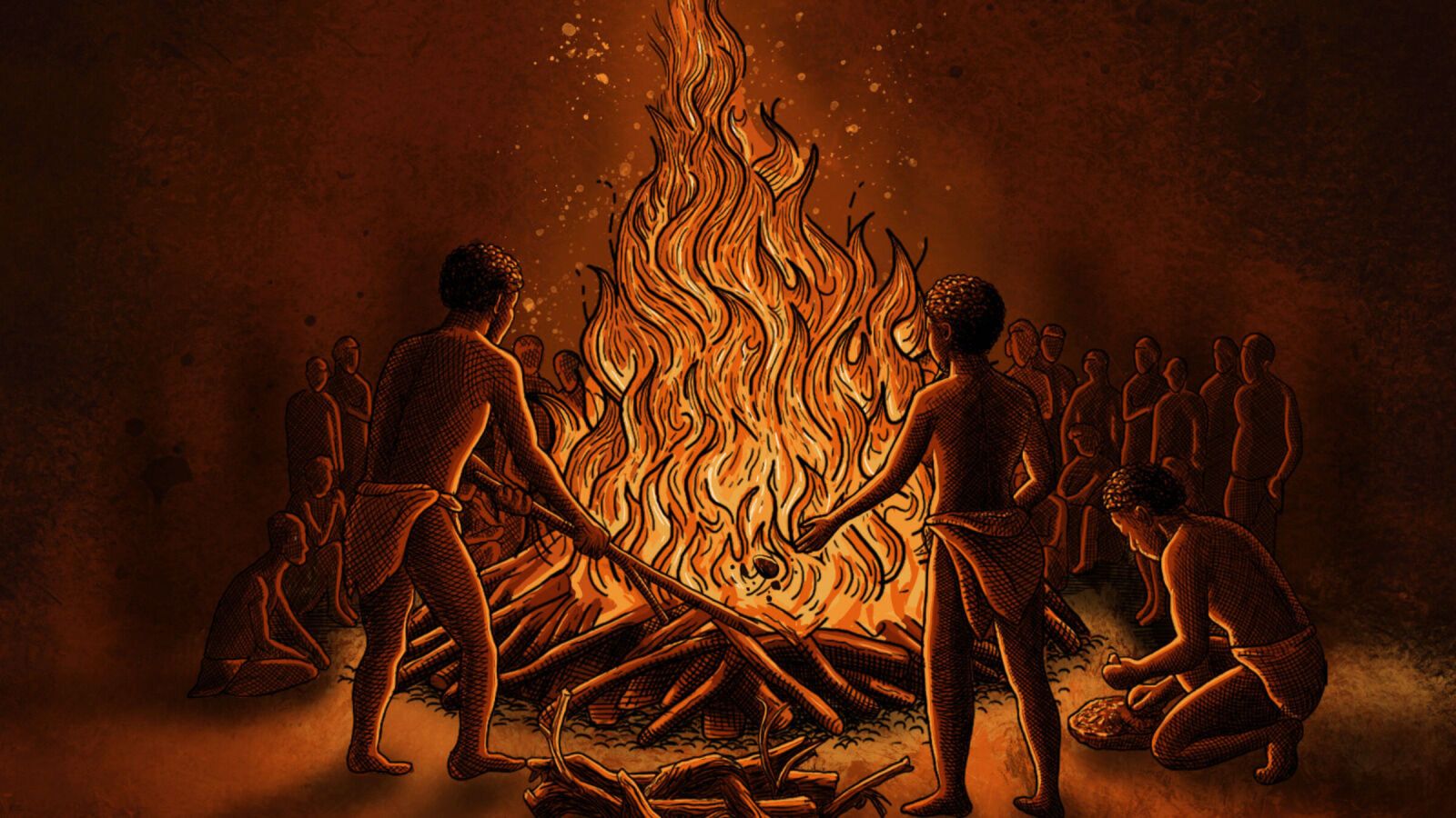 🔥 Discovery of a 9,500-Year-Old Funeral Pyre