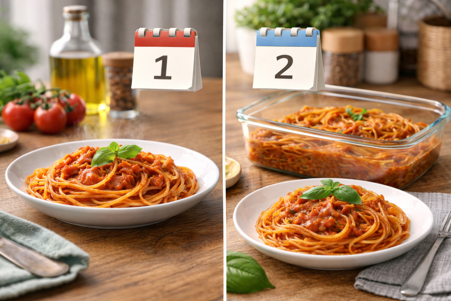 ⏳ Pourquoi certains plats sont-ils meilleurs le lendemain ?