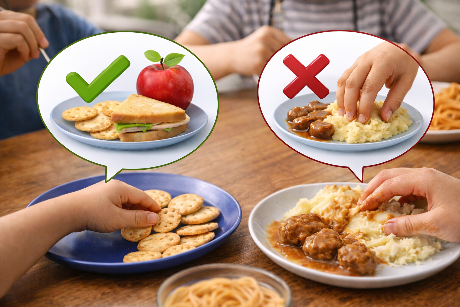 🦠 Manger avec les doigts et microbes: le pain c'est ok, les pâtes c'est non, pourquoi ?