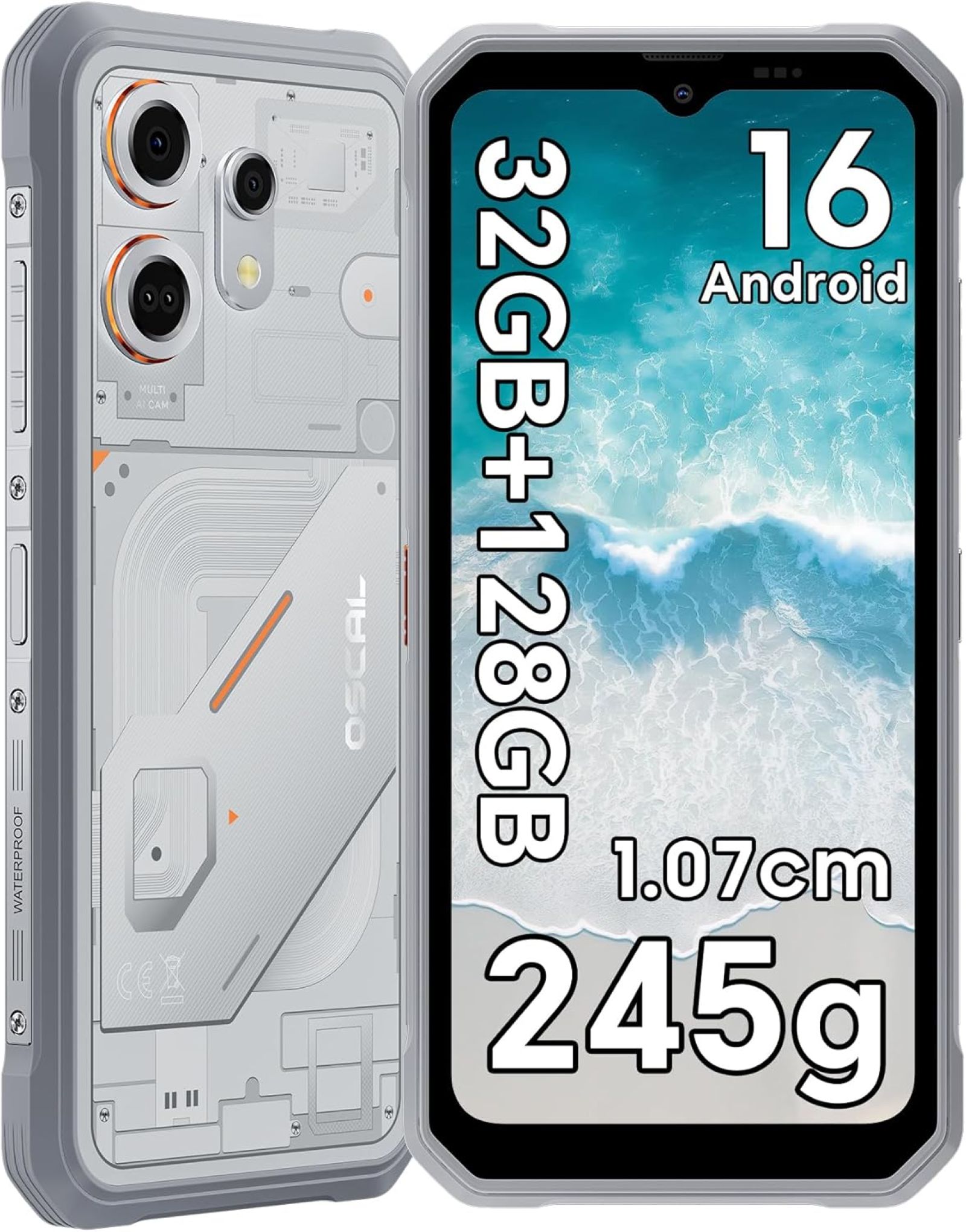 OSCAL Marine 3 : un smartphone solide et fin, à prix réduit !