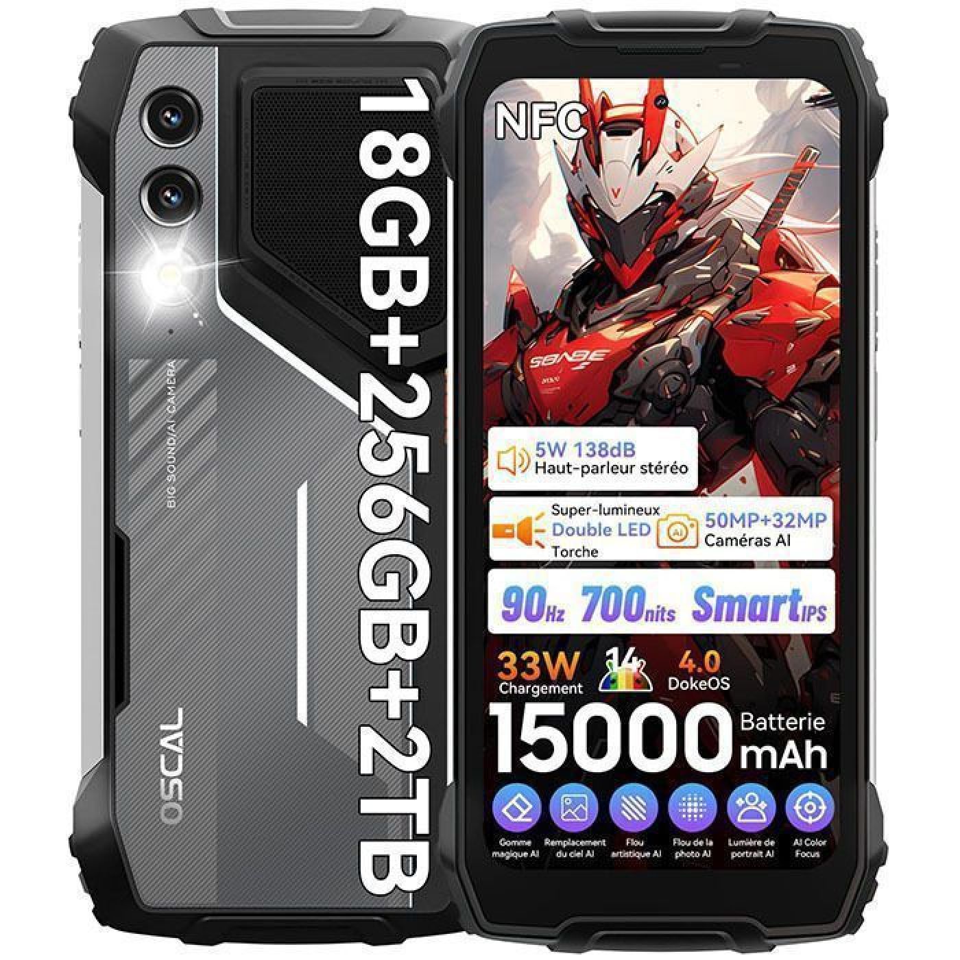A 145€, le smartphone robuste OSCAL Pilot 1 est actuellement à moitié prix !