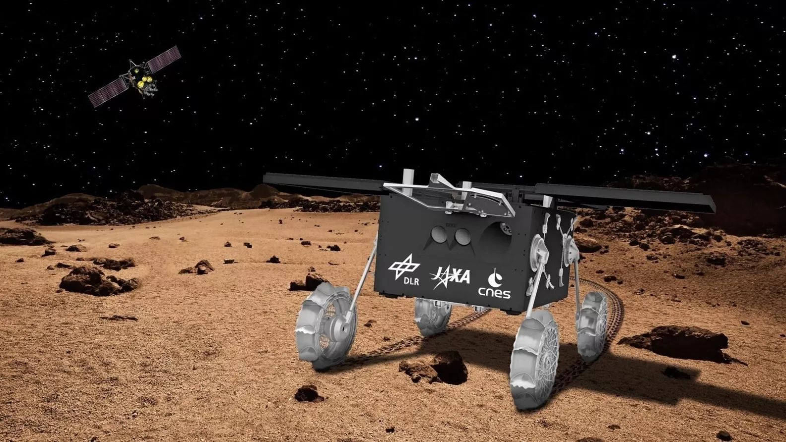 🚀 MMX: rover and return of a sample from Phobos, moon of Mars