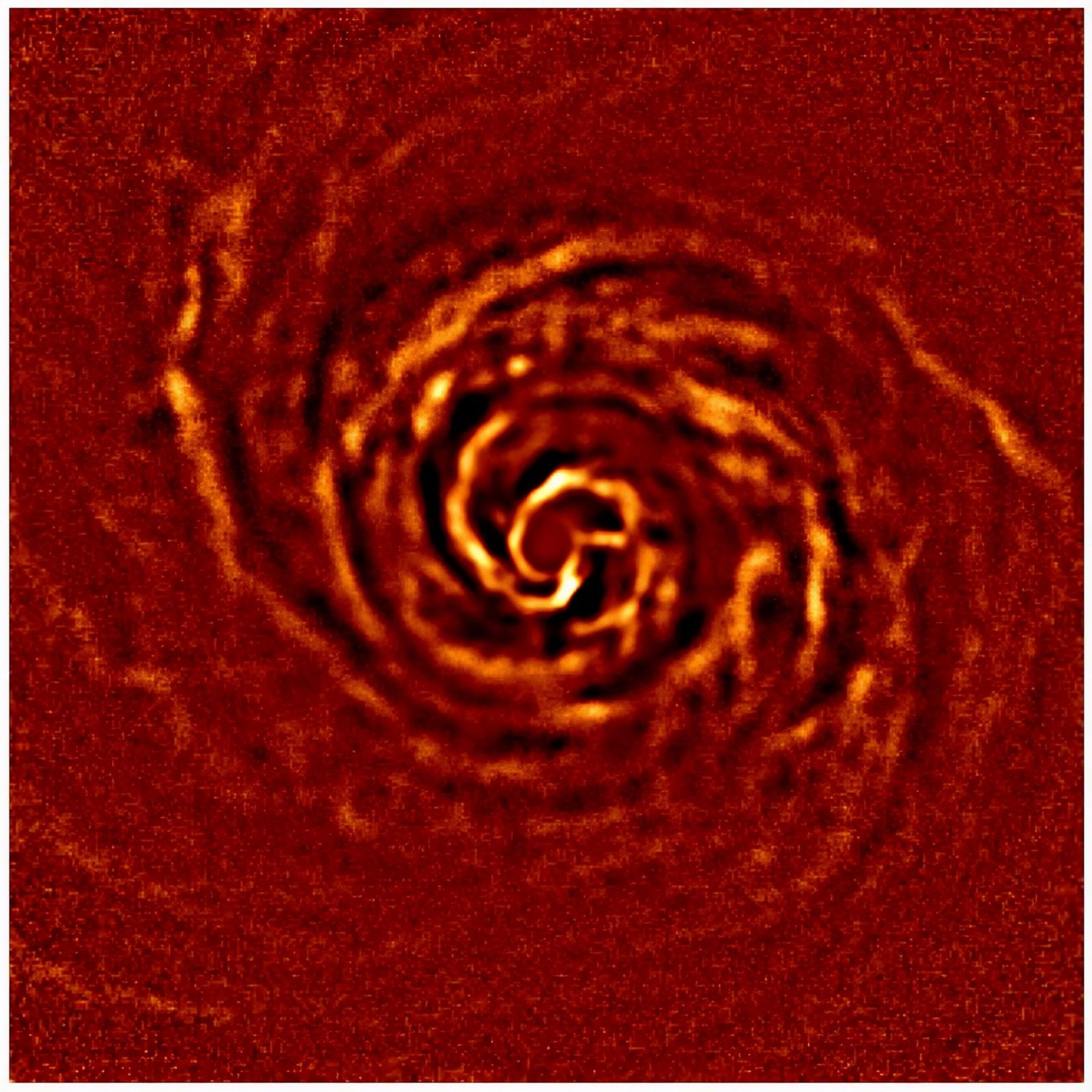 🌀 Première observation en direct de la rotation d’un disque planétaire
