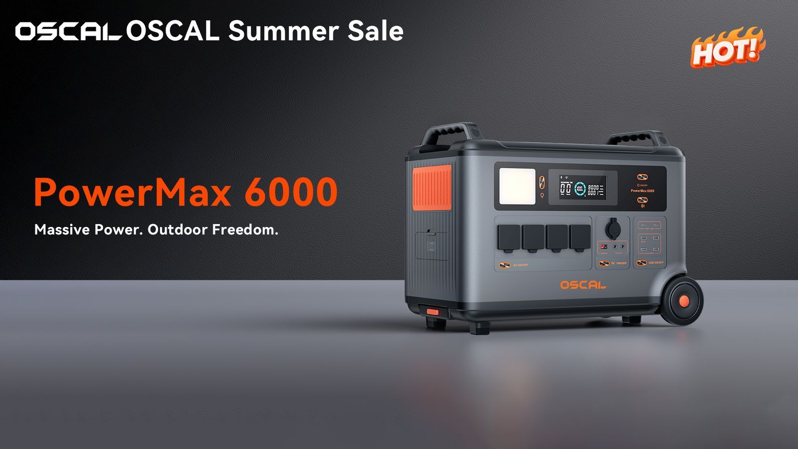 Grosses remises sur les stations électriques Oscal PowerMax