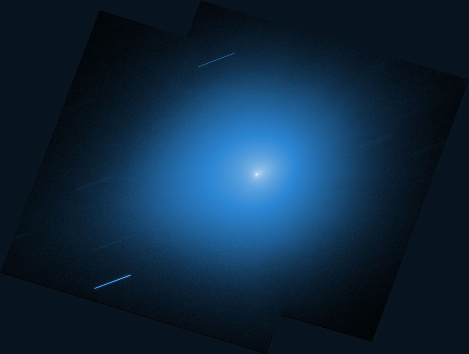 3I/ATLAS observée par le télescope spatial Hubble le 30 novembre 2025.