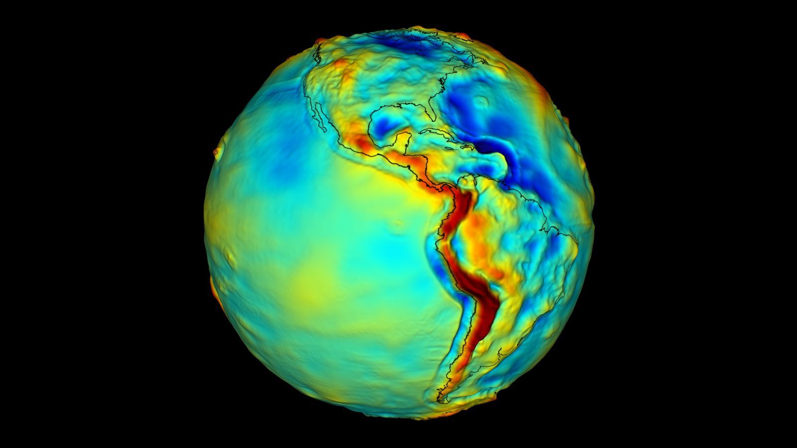La Terre devient plus ronde... mais sa gravité indique l'inverse