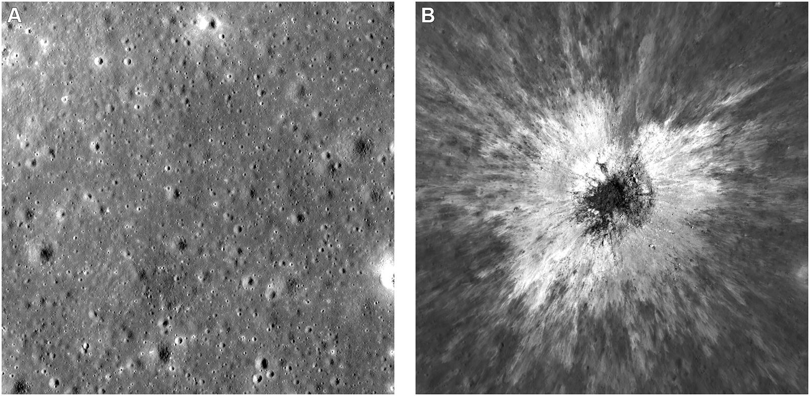  Un impact rare vient de creuser un cratère de 222 mètres sur la Lune