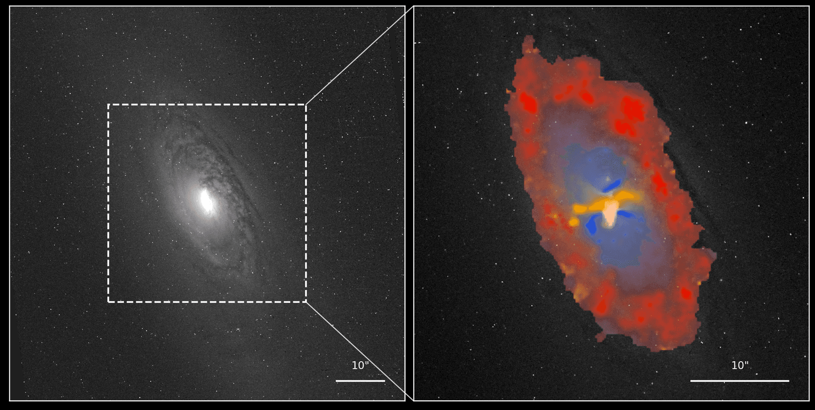  Des trous noirs pourraient faire naître des étoiles