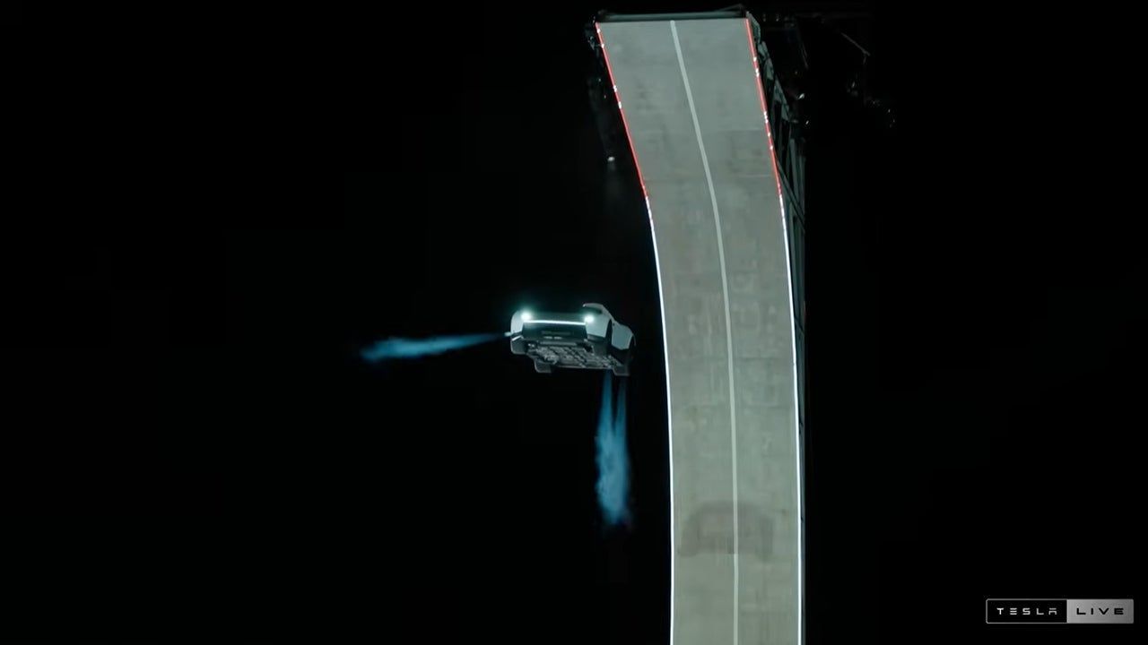 O Tesla Roadster
