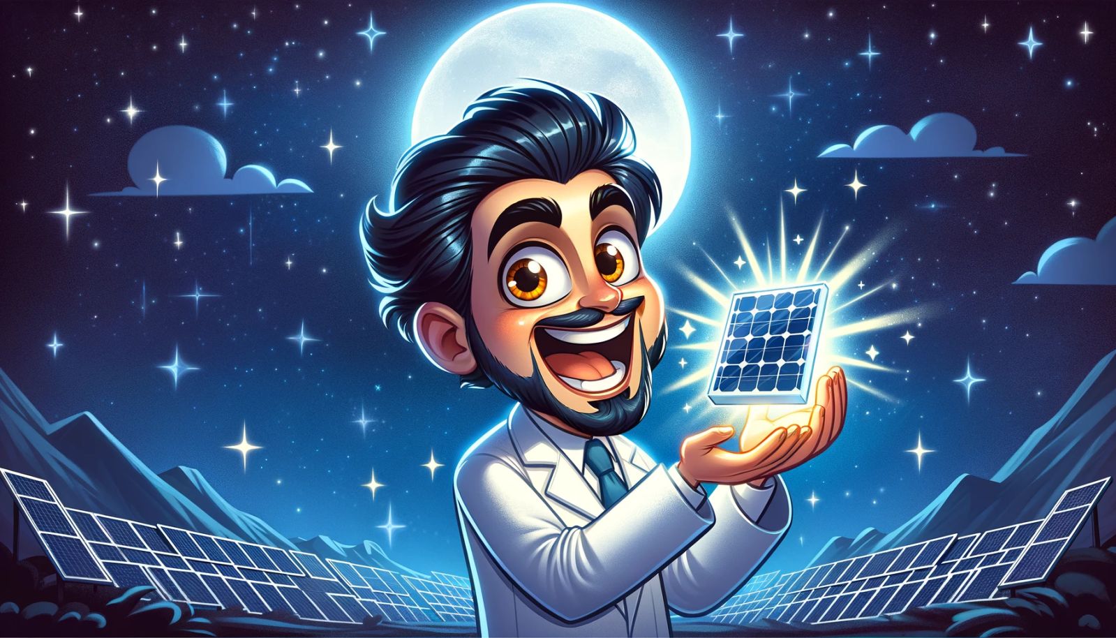 Ce panneau solaire fonctionne... la nuit: comment est-ce possible ?
