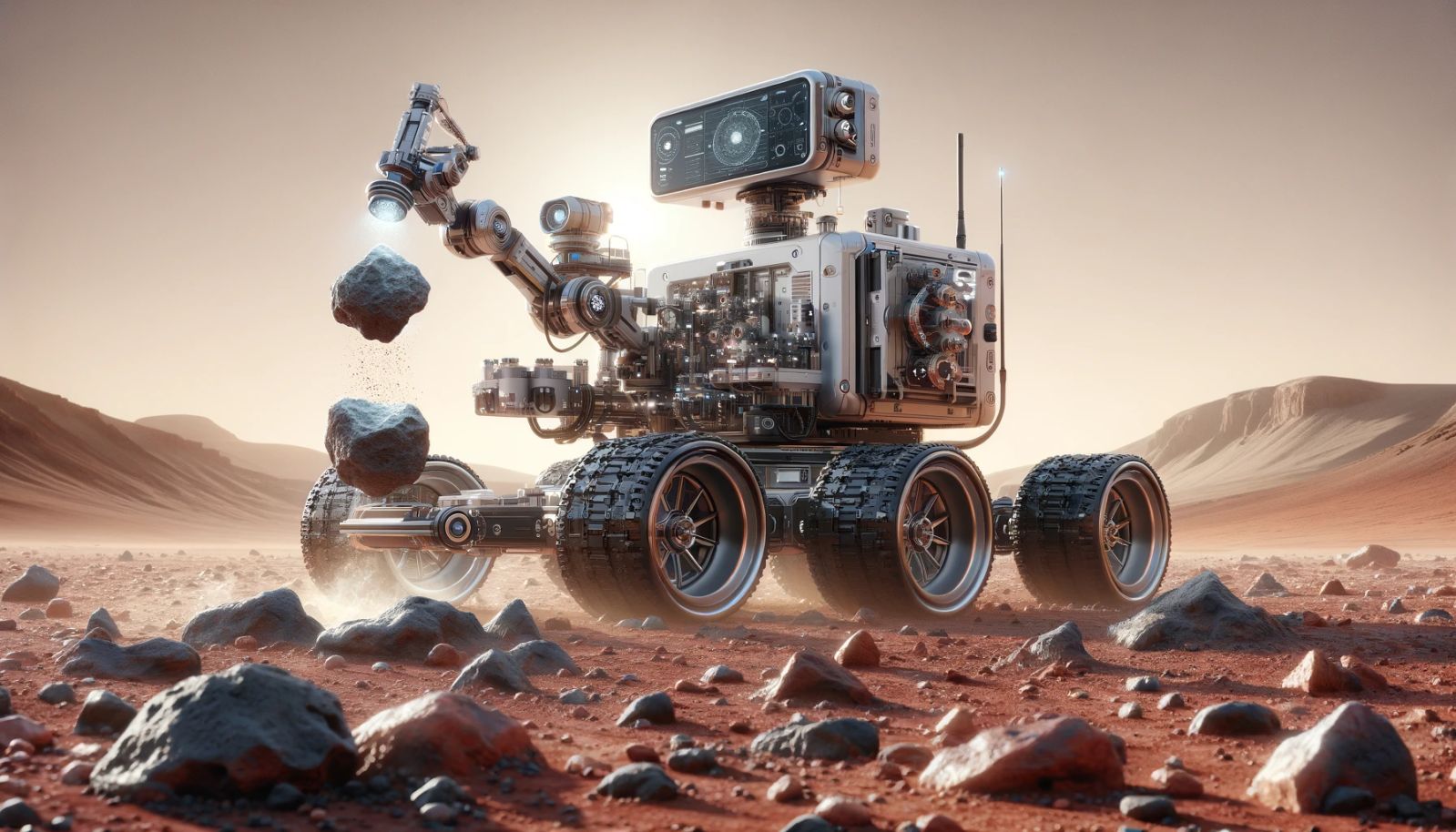 Ce robot autonome dopé à l'IA est capable d'extraire de l'oxygène sur Mars