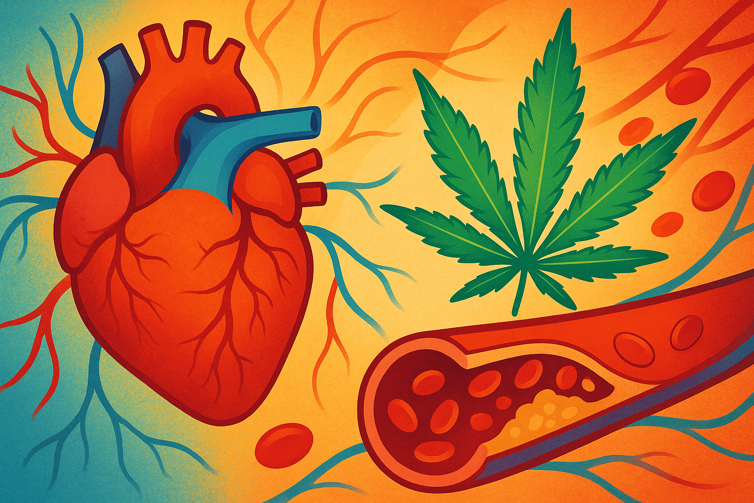 O cannabis reduz pela metade a função dos vasos sanguíneos