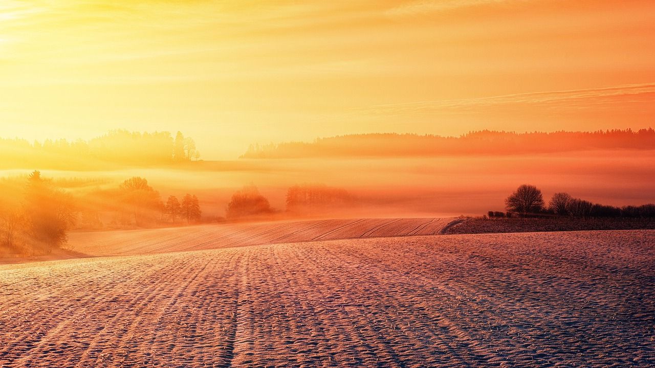 🌅 Pourquoi les ciels d'hiver sont-ils si colorés ?
