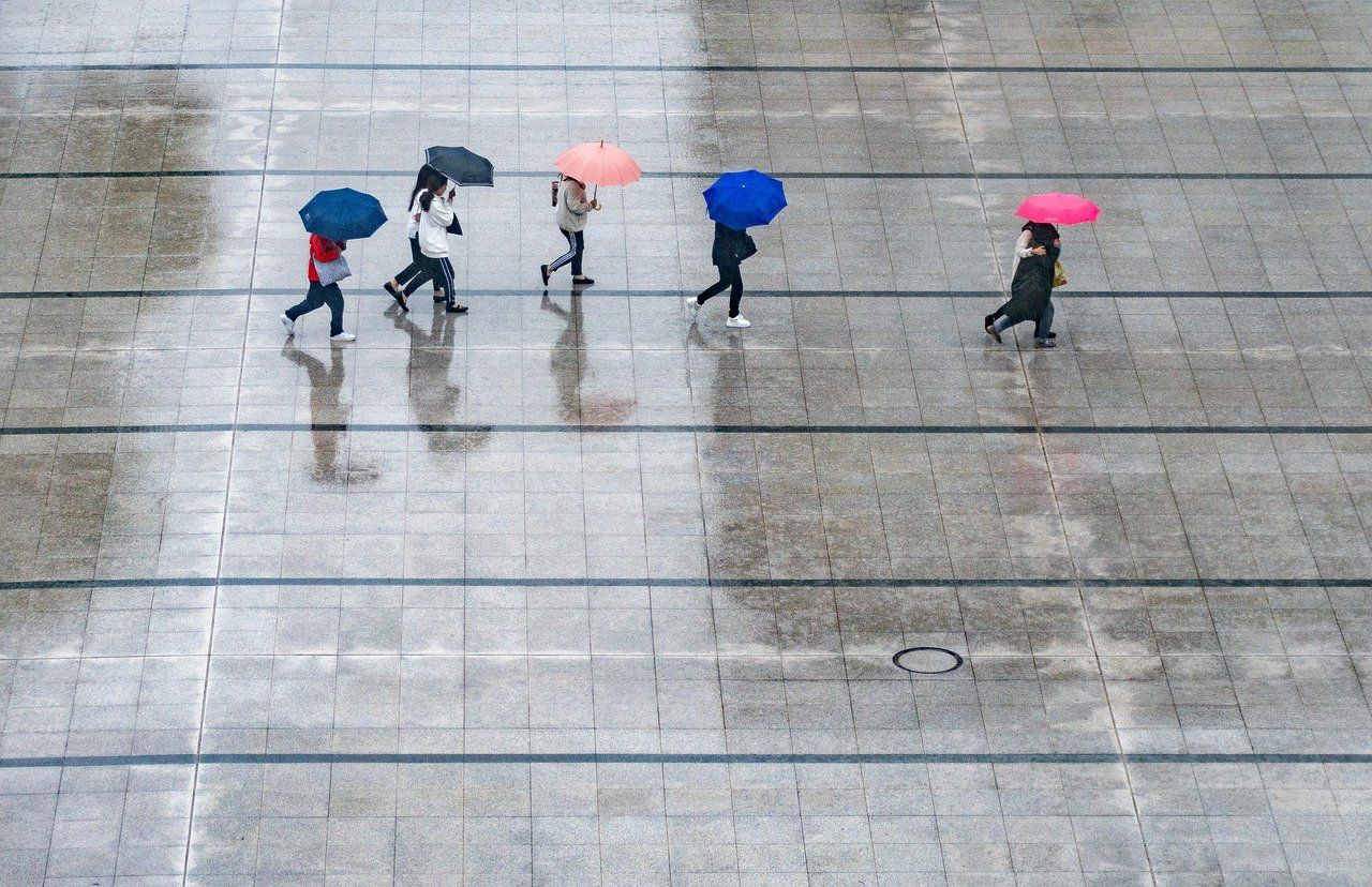 Why is spring so rainy?