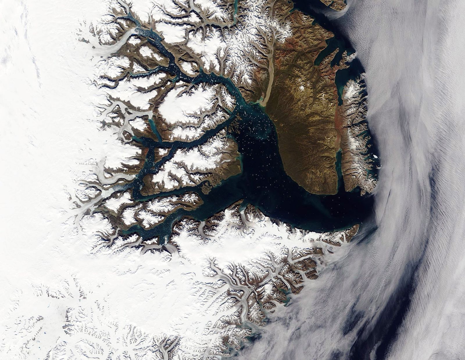 🌊 L’eau de l’Atlantique pénètre au fond des fjords du Groenland