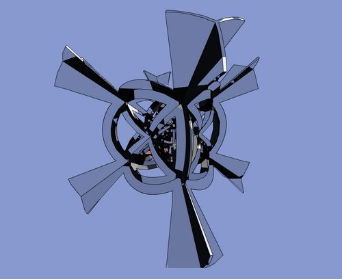 Une sculpture qui révèle la quatrième dimension