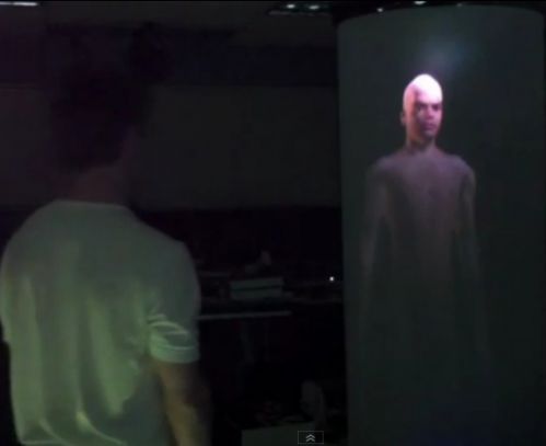 Telehuman: la vidéoconférence holographique