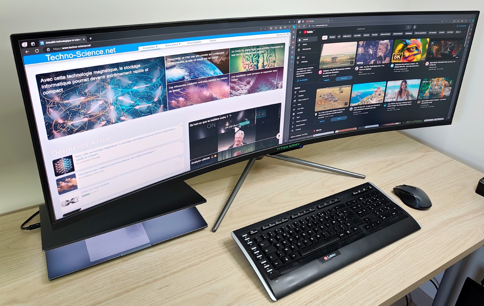 Ce code promo casse le prix de l'énormissime écran ultra-wide Titan Army C49SHC (49" DFHD et 144Hz)