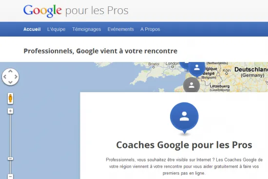 Google forme les PME au Web