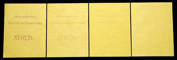 Lorsque l'impression papier pourra s'auto-effacer…