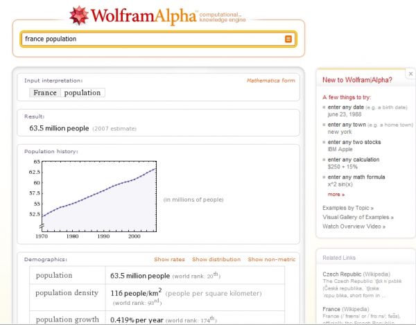 Wolfram Alpha : un moteur de recherche intelligent