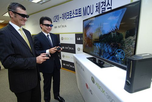 La console Xbox 360 bientôt compatible 3D ?